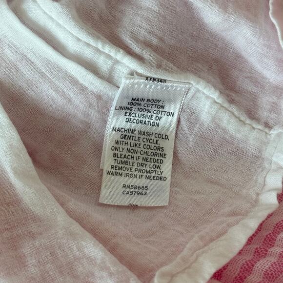 Tucker + Tate Pink Plaid Ruffle Top & Bloomer Set | 6M - Picture 7 of 7